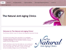 Tablet Screenshot of naturalclinics.net